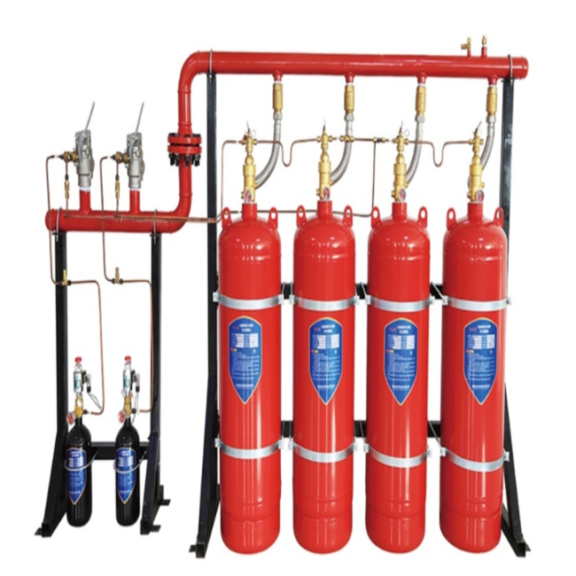What Gases Do Gas Extinguishing Systems Use?