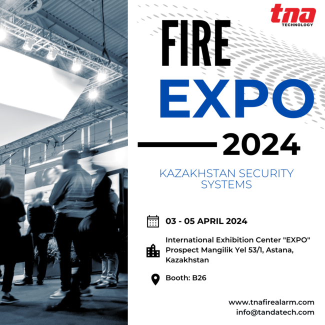  Invitation to TANDA's Booth at Fire Expo 2024