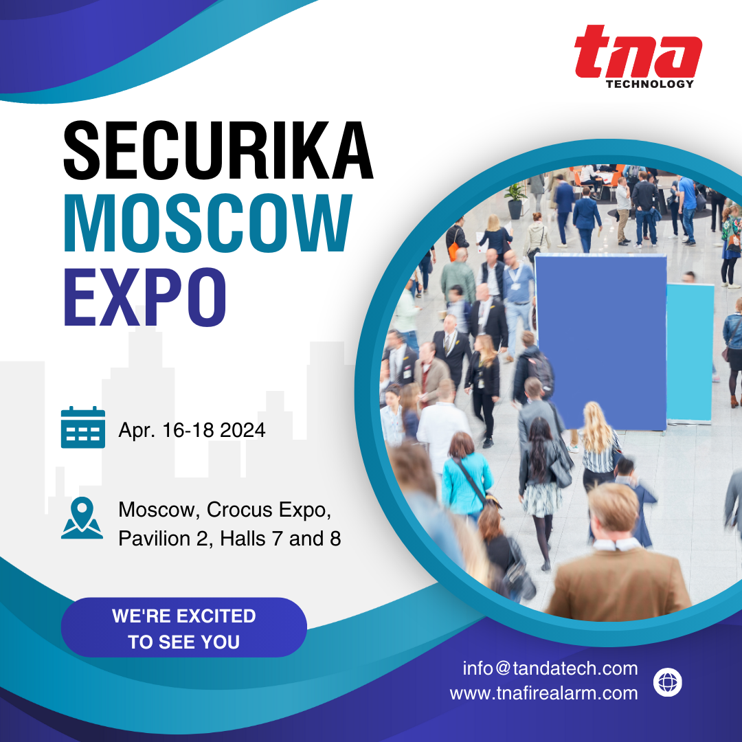 Invitation to Visit TANDA at Securika Moscow Expo 2024